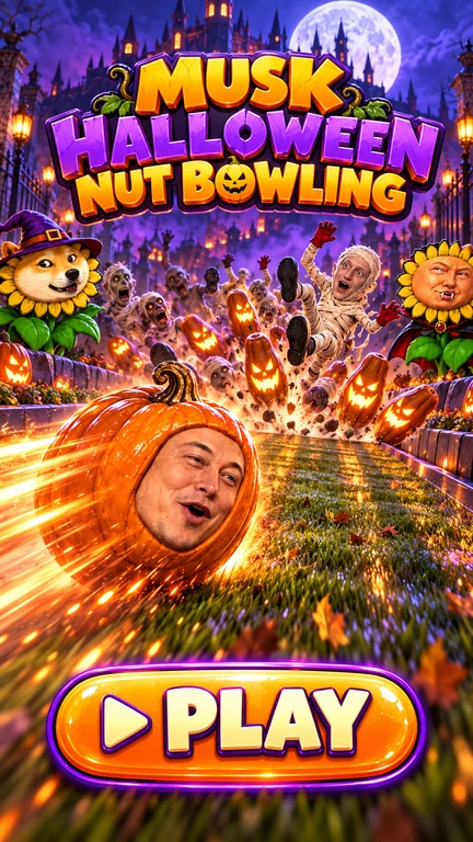 Nutty Musk Bowling: Halloween Edition